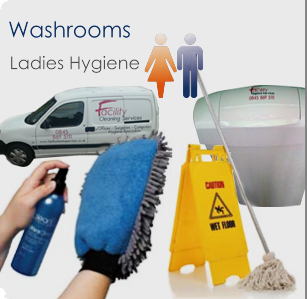 A selection of cleaning supplies